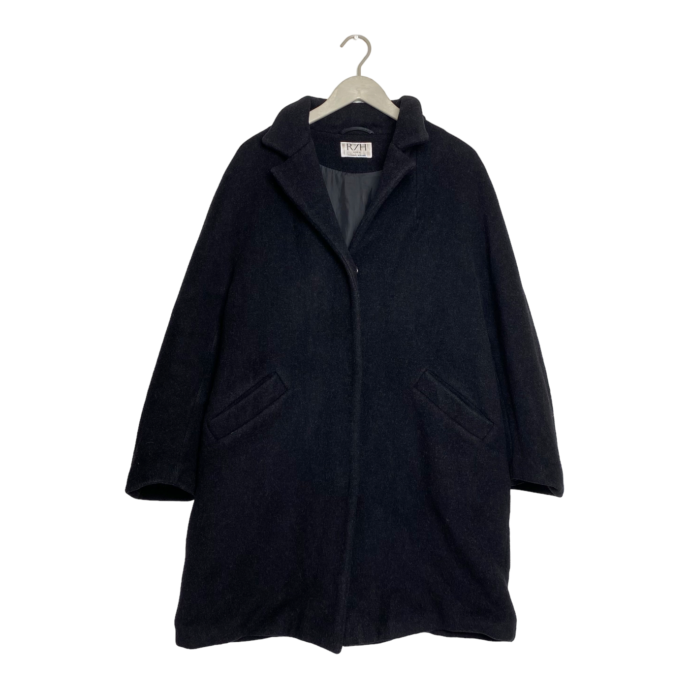 R/H studio wool jacket, black | woman M