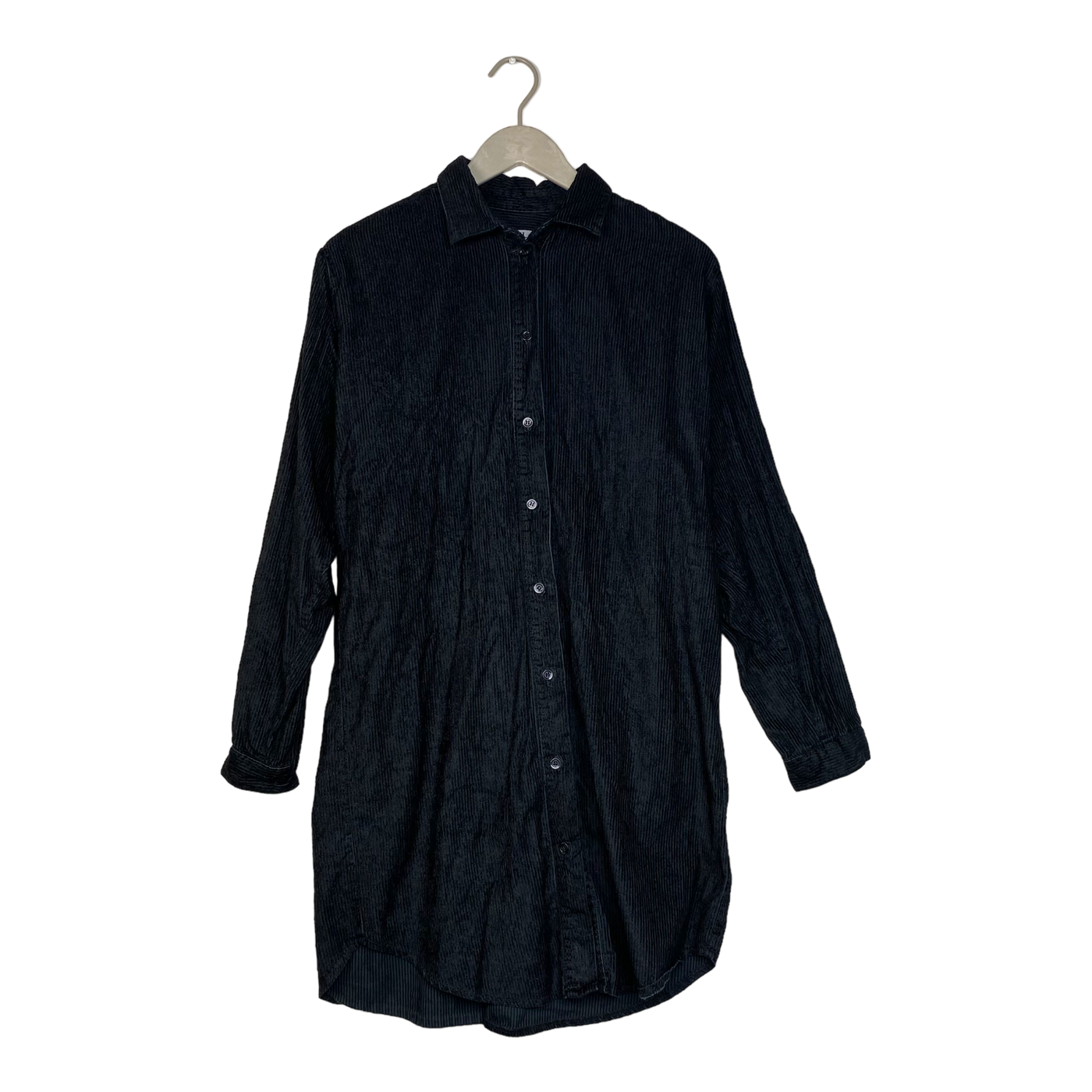 R/H studio button tunic, black | woman