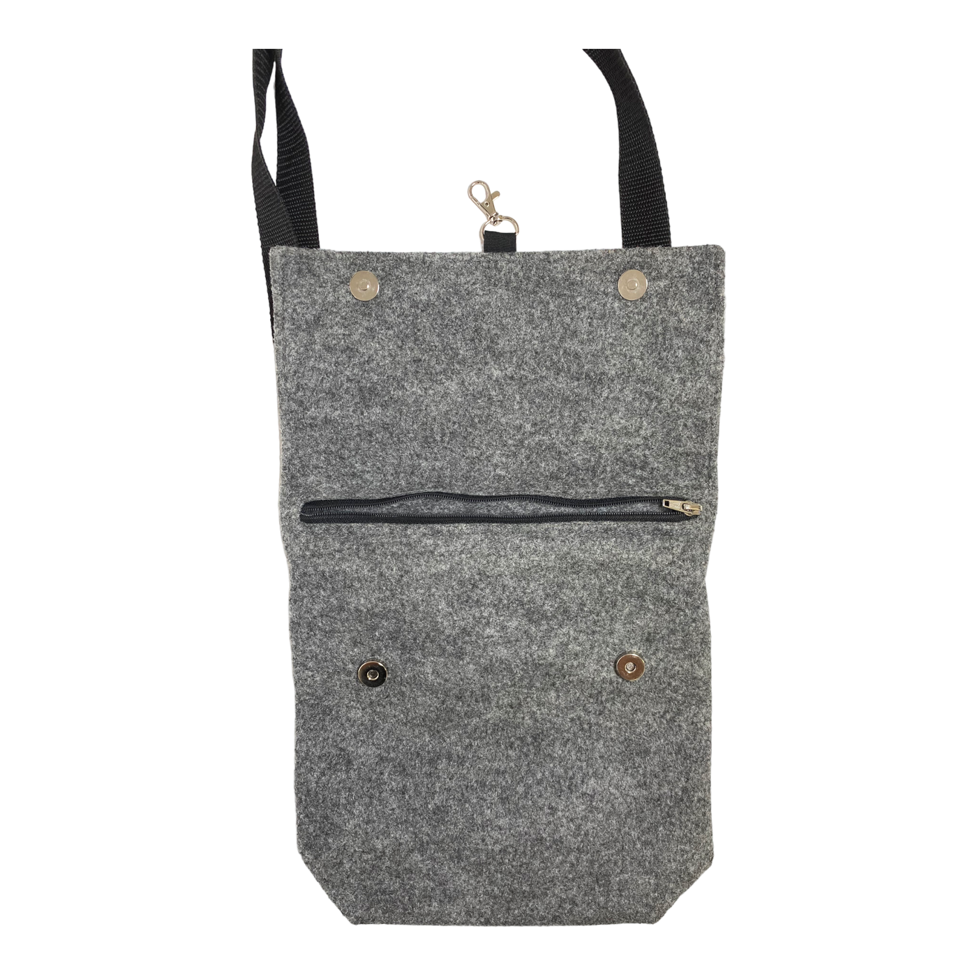 Globe Hope felt shoulder bag, grey