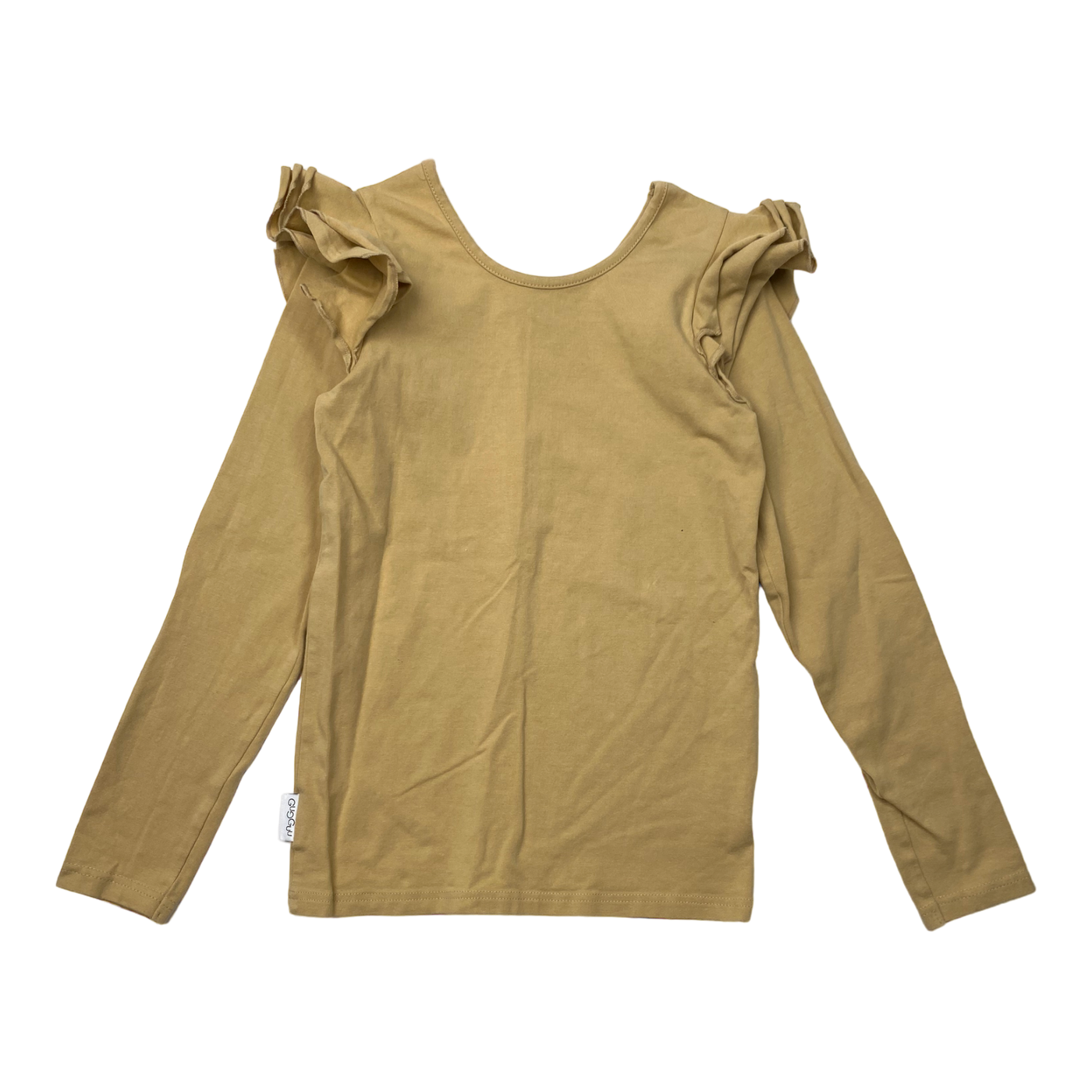 Gugguu frill shirt, amber | 134cm