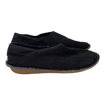 VIBAe Zuma linen shoes, black | 38