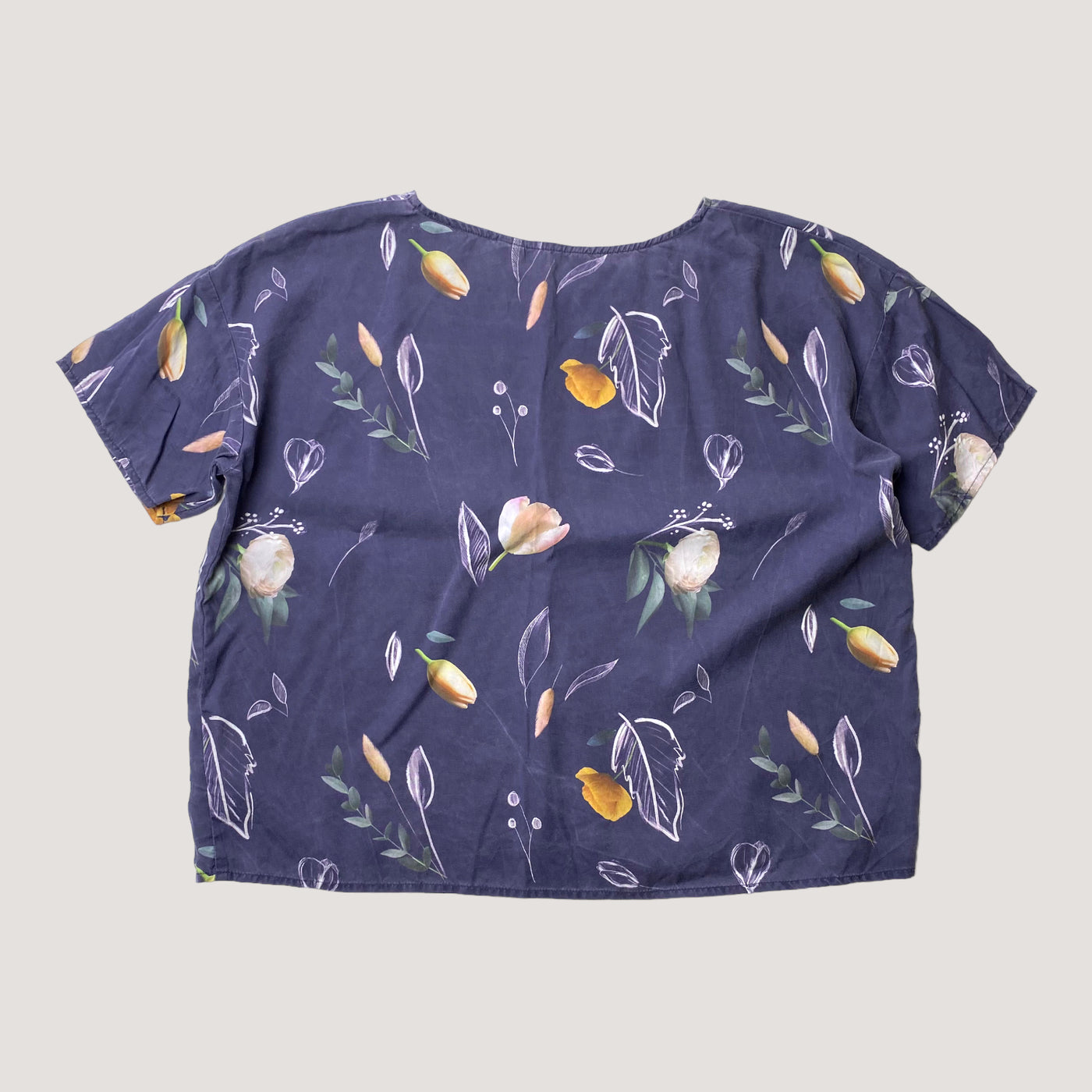 Uhana flowy shirt, slate grey | woman XS/S