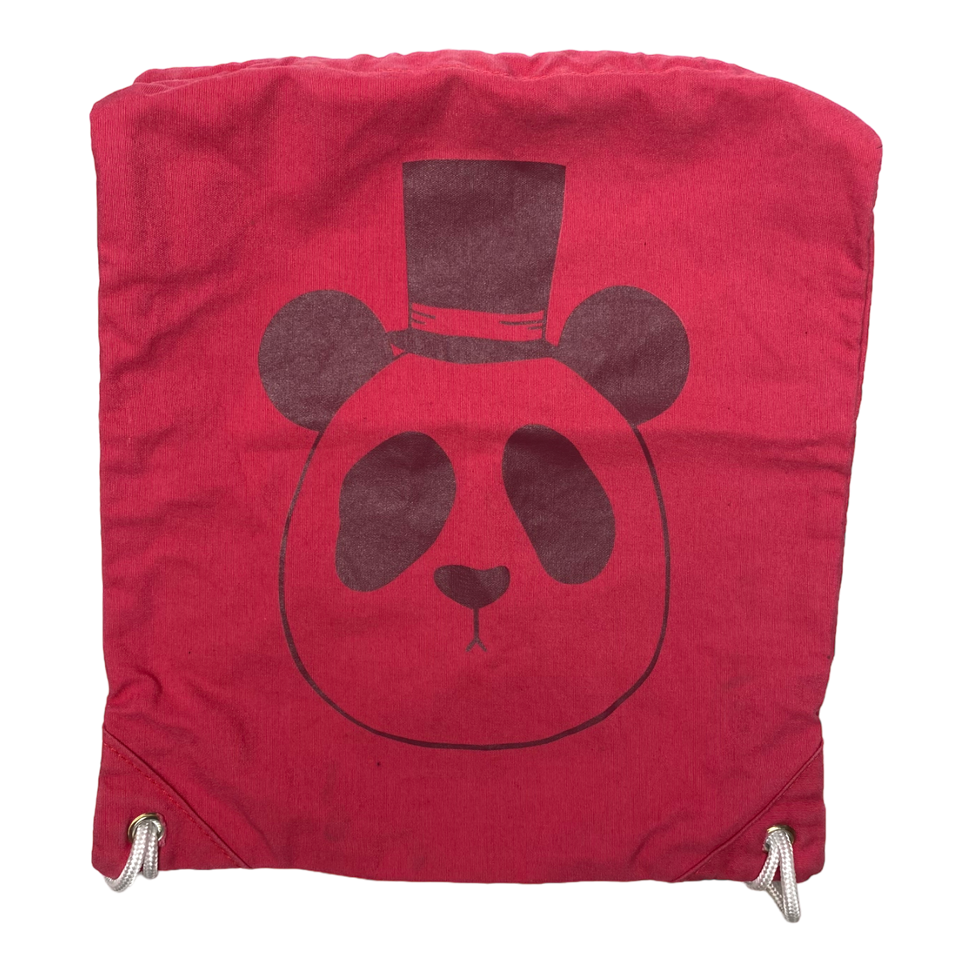 Mini Rodini canvas bag, panda | 34x29cm