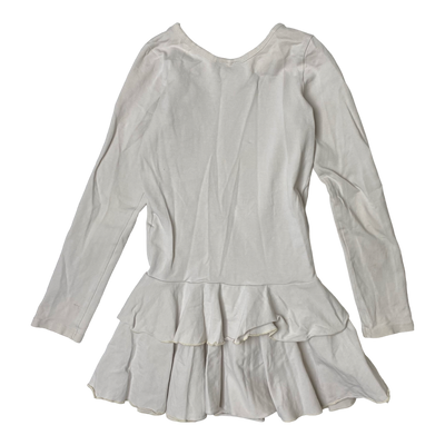 Gugguu frilla dress, almond | 116cm