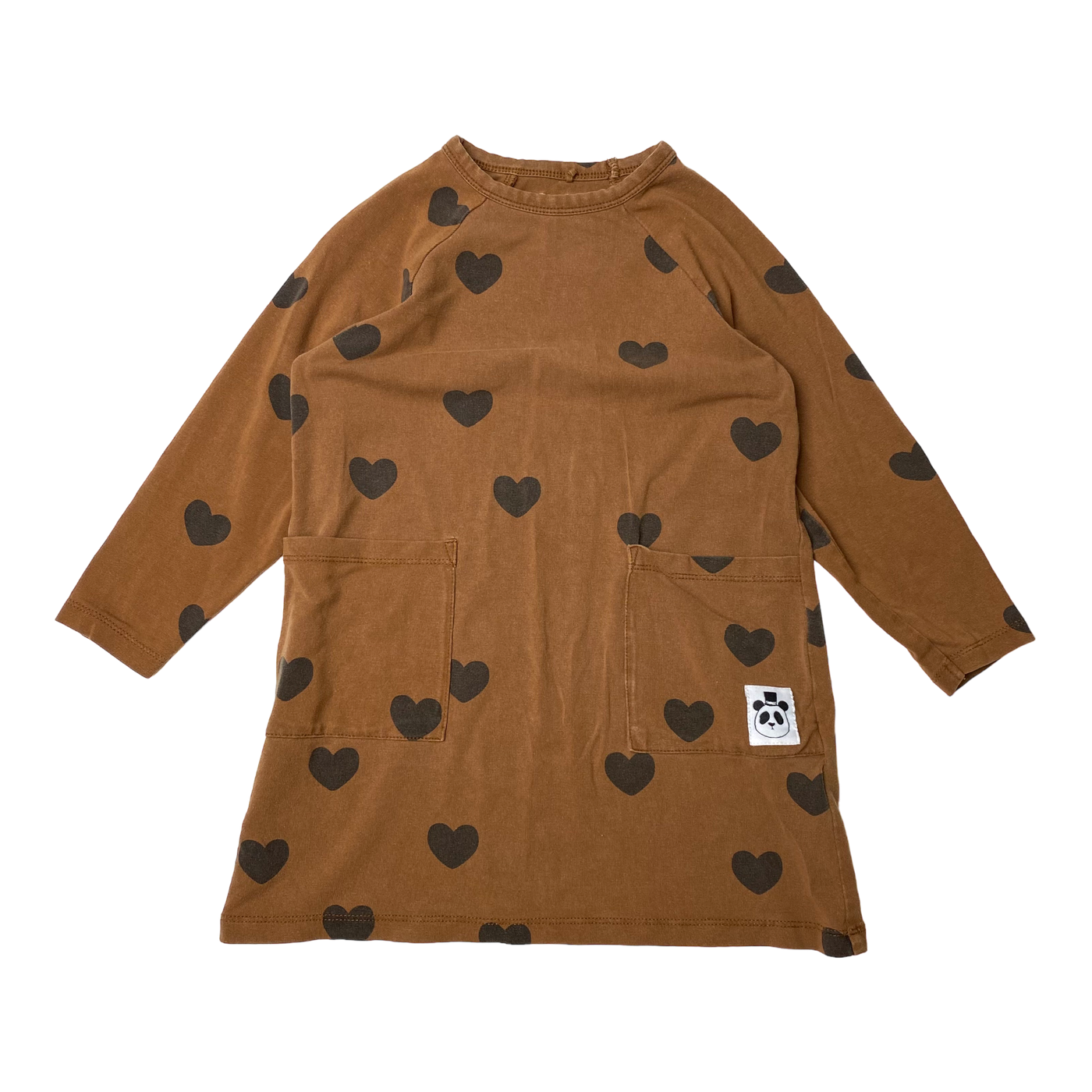 Mini Rodini dress, hearts | 92/98cm