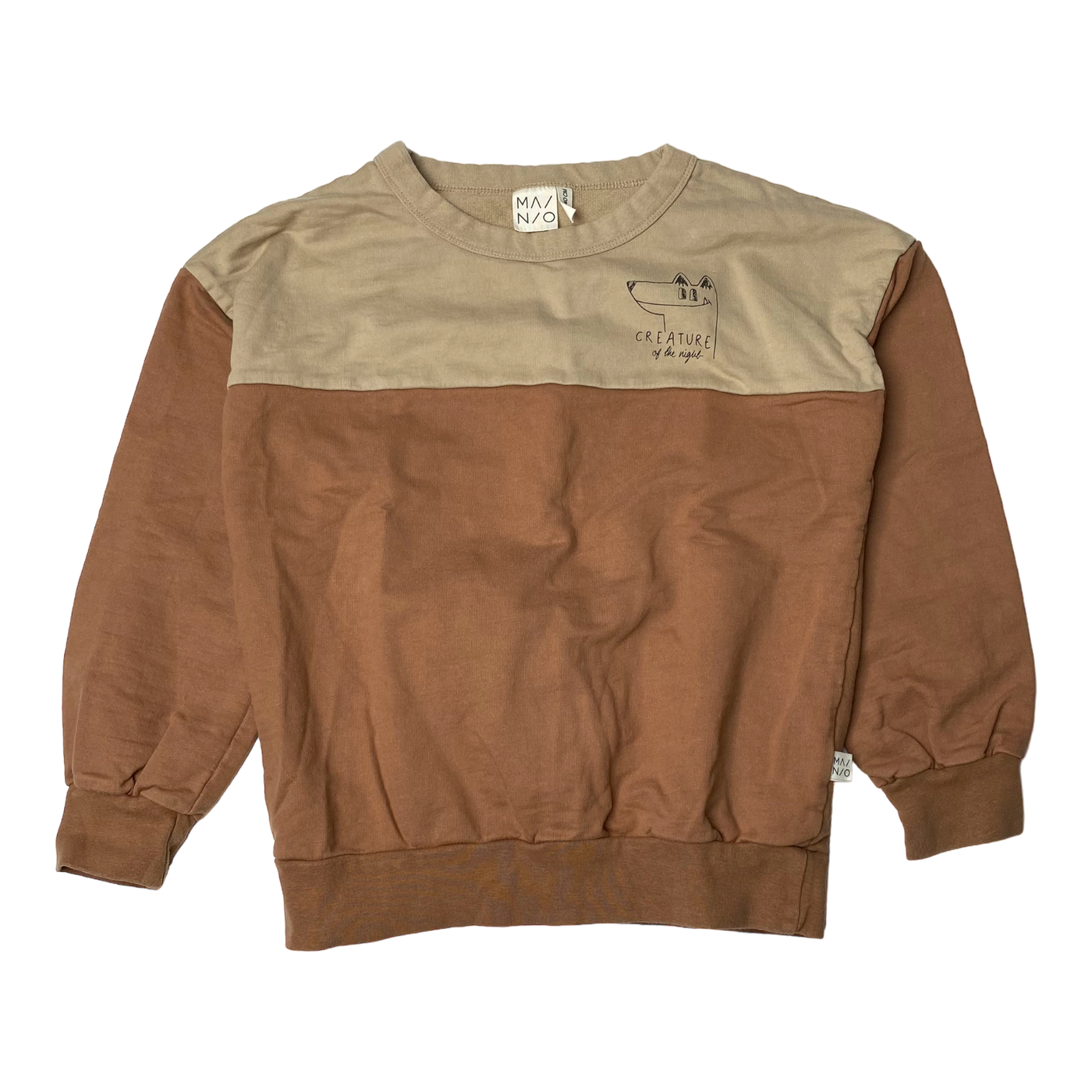 Mainio sweatshirt, peach | 134/140cm