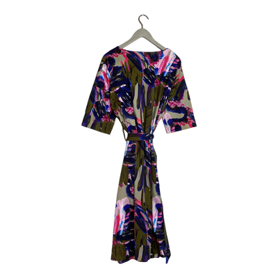 Aarre samara wrap dress, flowertile | woman S/M
