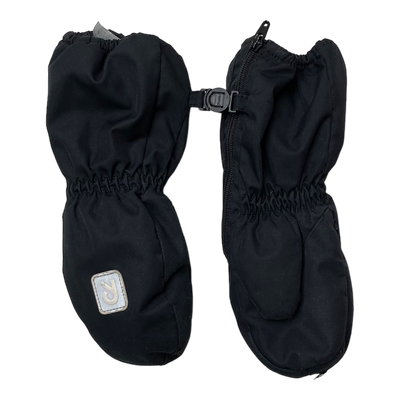 Reima tassu gloves, black | 1-2y