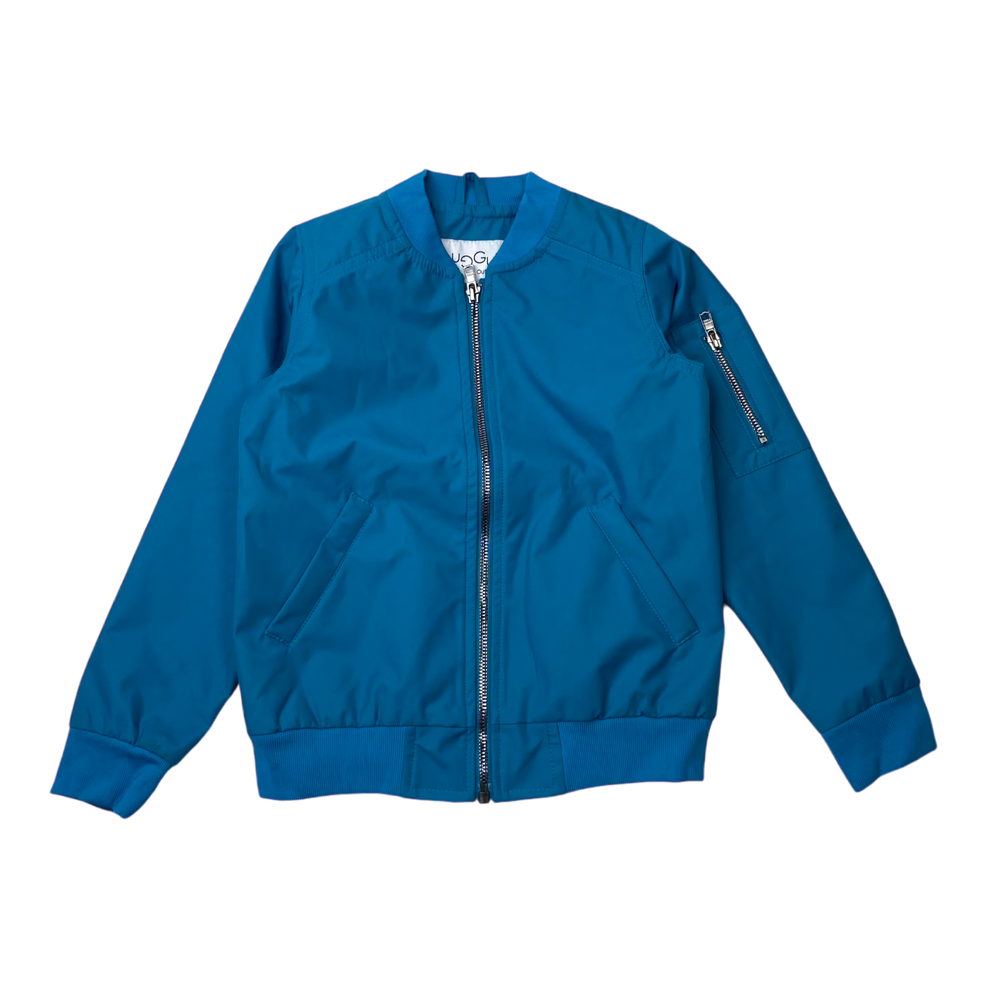 Gugguu bomber jacket, teal | 110cm