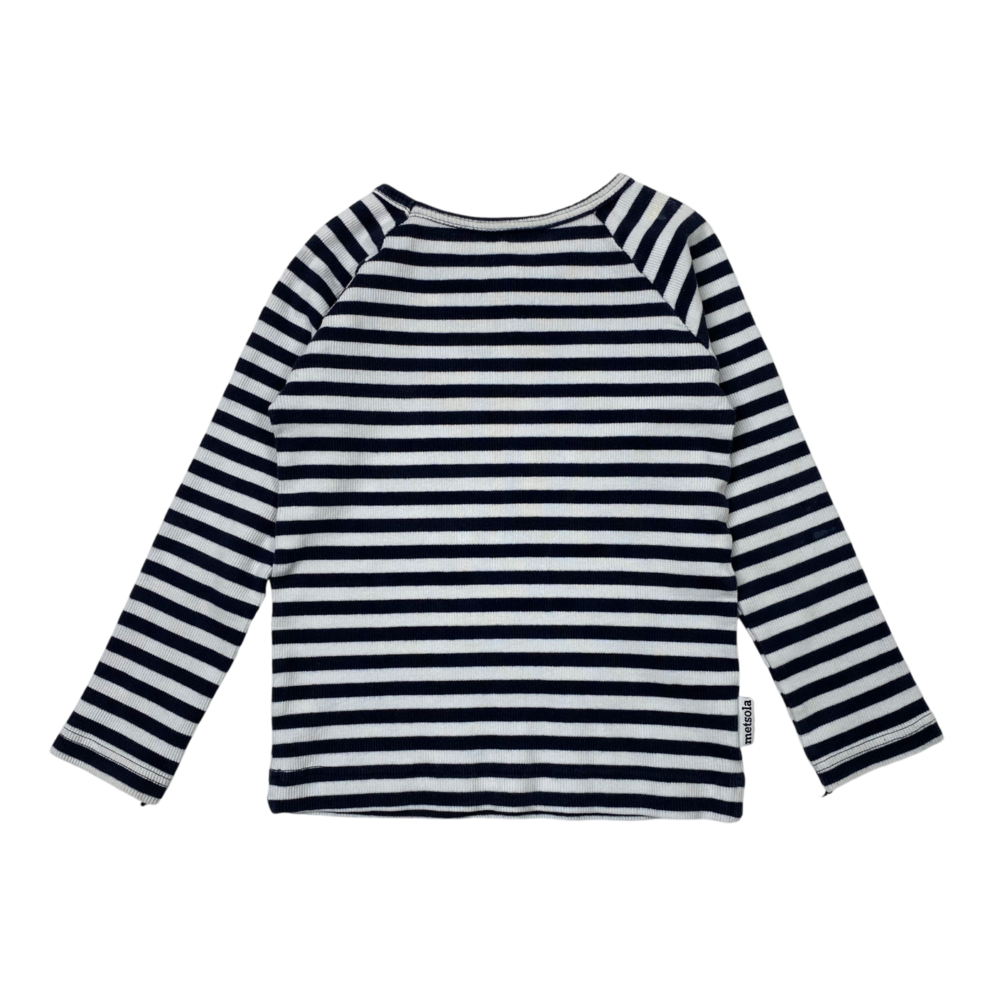 Metsola rib shirt, stripes | 104cm