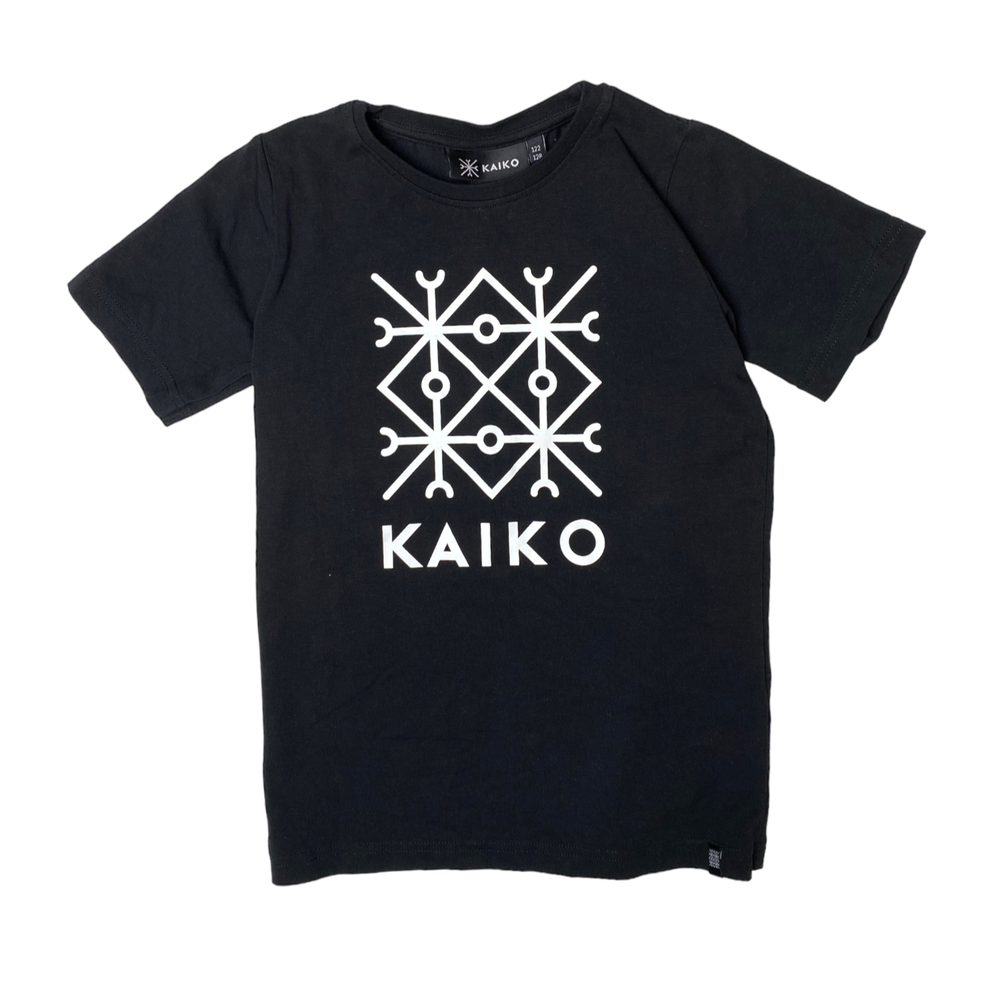 Kaiko logo t-shirt, black | 122/128cm