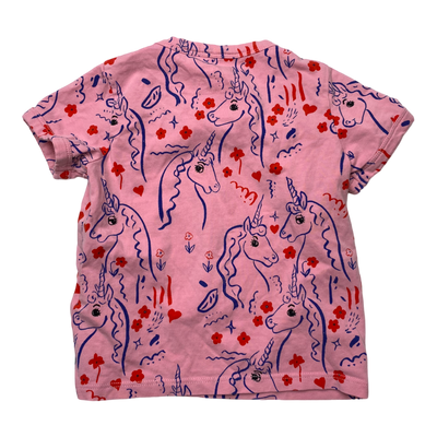 Mini Rodini t-shirt, unicorn | 92/98cm