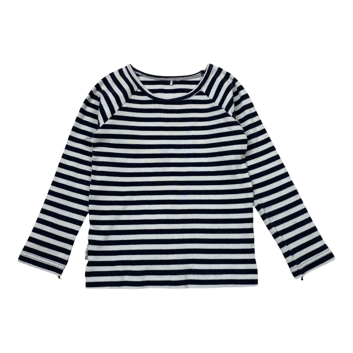 Metsola rib shirt, stripes | 104cm