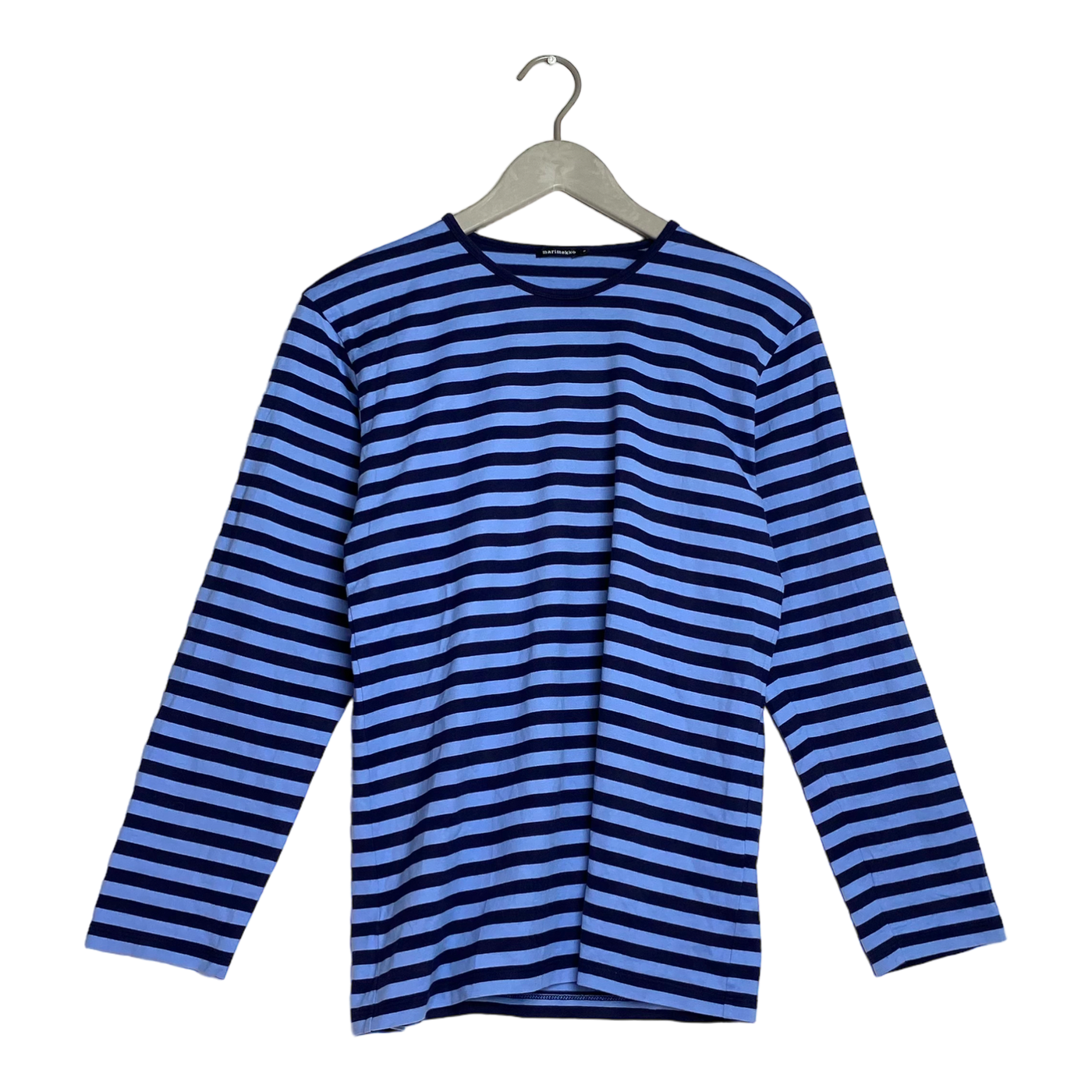 Marimekko stripe shirt, blue | man S