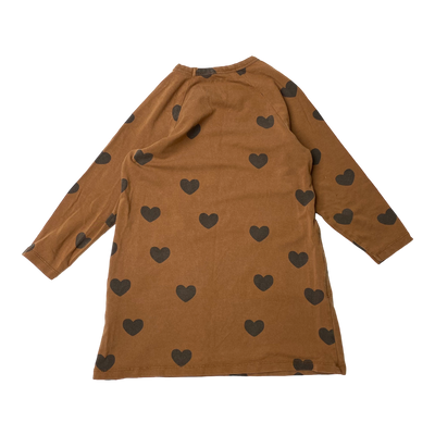 Mini Rodini dress, hearts | 92/98cm