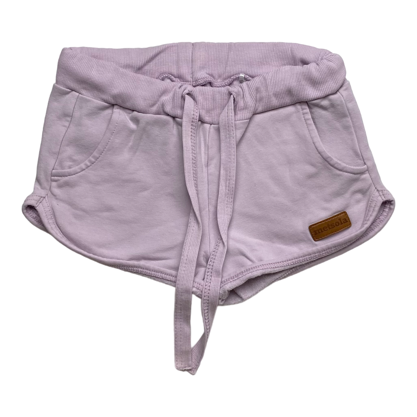 Metsola sweat shorts, mauve | 110cm