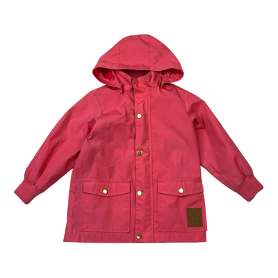 Mini Rodini pico jacket, hot pink | 110/116cm