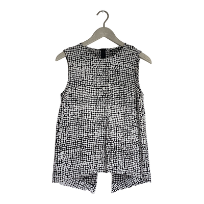 Marimekko brokiitti orkanen shirt, black and white | woman M