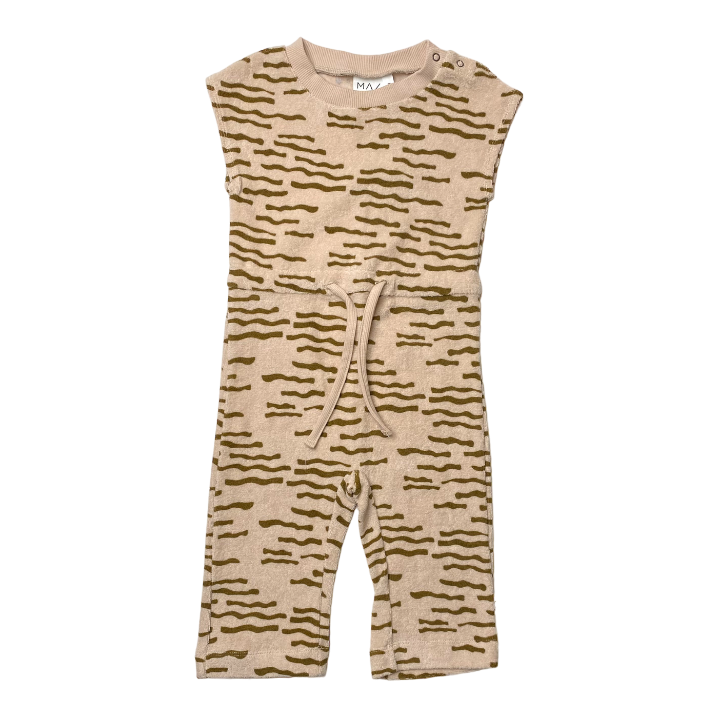 Mainio terry jumpsuit, wheat | 74/80cm