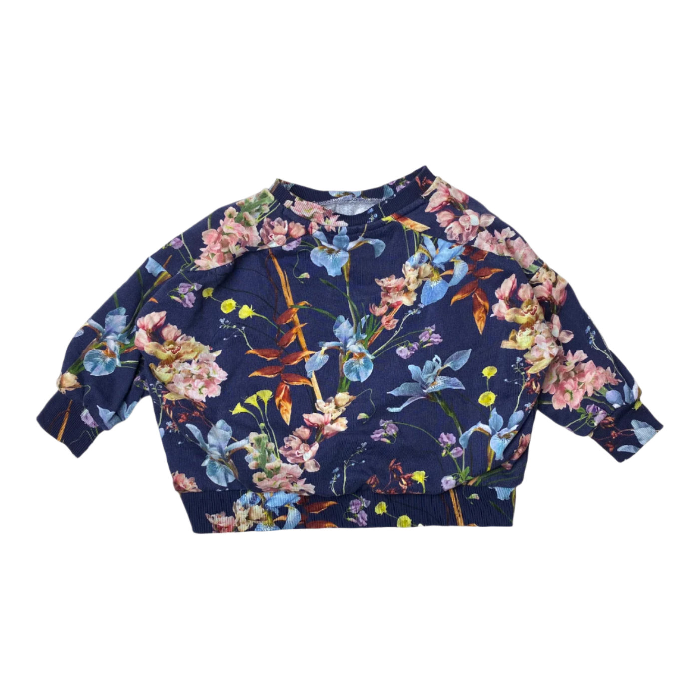 Molo sweatshirt, flowers | 98cm