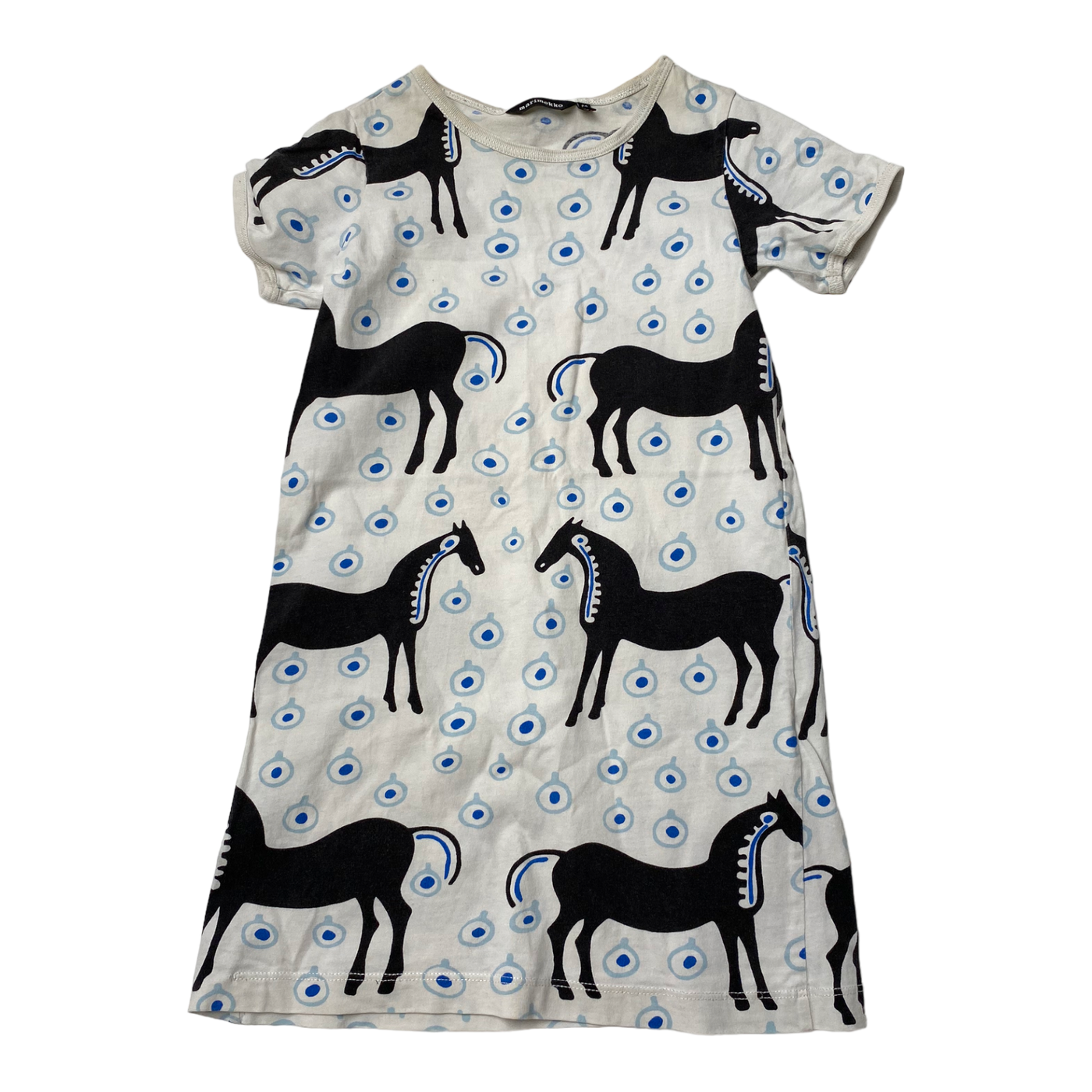 Marimekko dress, horse | 80/86cm