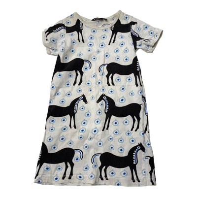 Marimekko dress, horse | 80/86cm