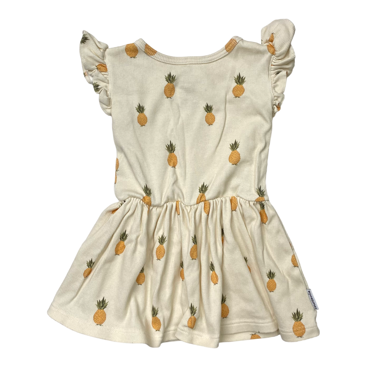 Metsola t-shirt dress, pineapple | 86/92cm