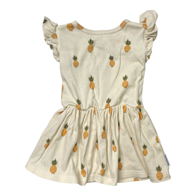 Metsola t-shirt dress, pineapple | 86/92cm