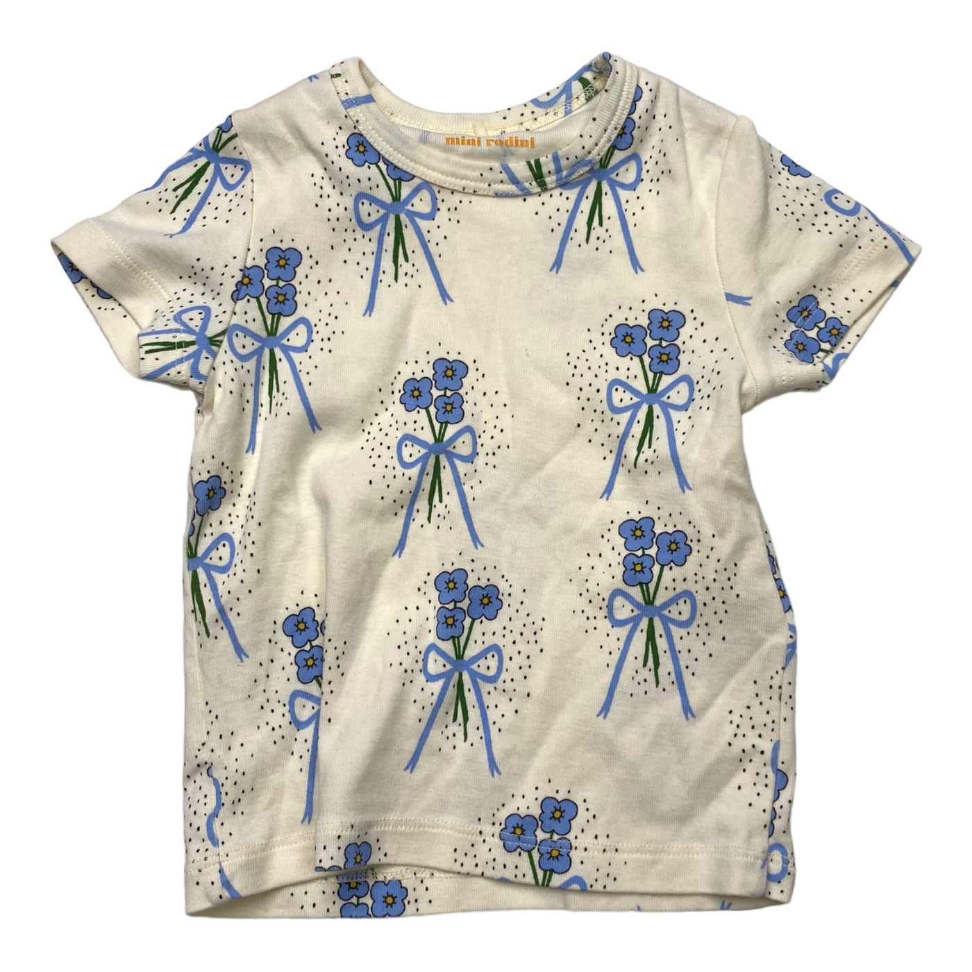 Mini Rodini t-shirt, flower | 80/86cm