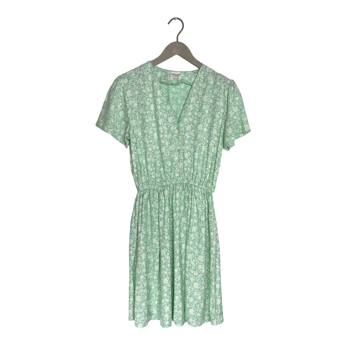 People Tree woven dress, flower | woman S/M