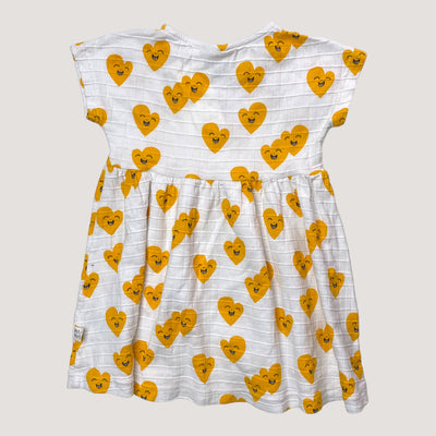 Mainio dress, smiling heart | 86/92cm