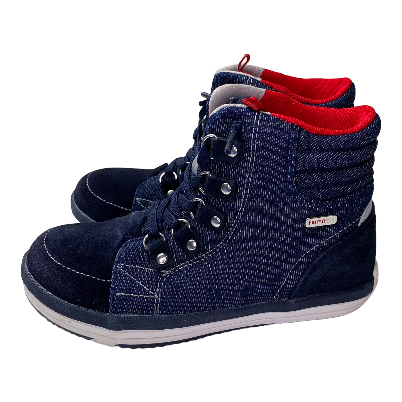 Reima tec padded sneakers, midnight blue | 32