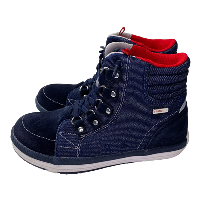 Reima tec padded sneakers, midnight blue | 32