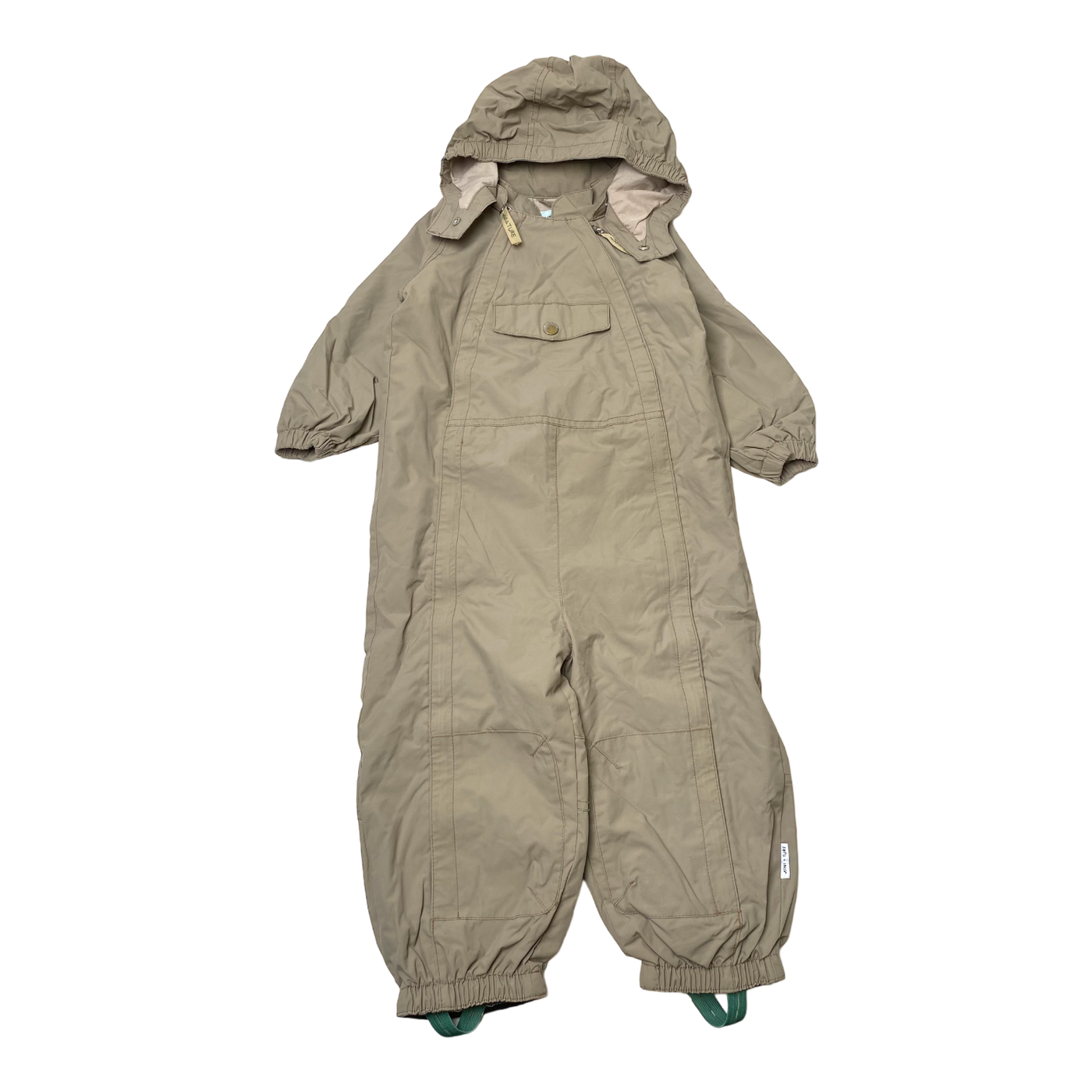 Mini A Ture spring overall, khaki | 98cm