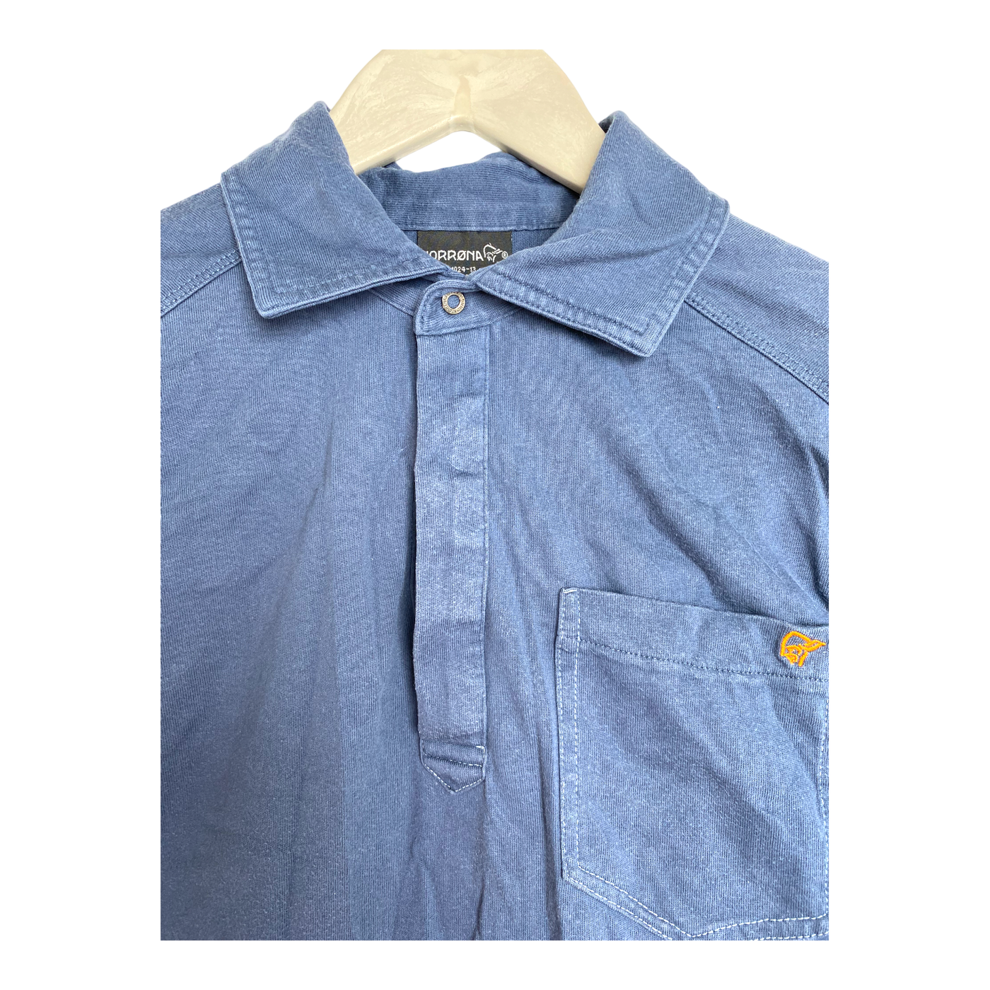 Norrøna shirt, navy blue | man L