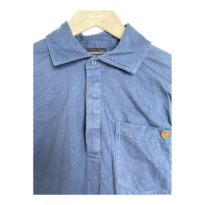 Norrøna shirt, navy blue | man L