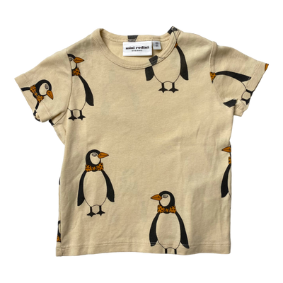 Mini Rodini t-shirt, penguin | 80/86cm