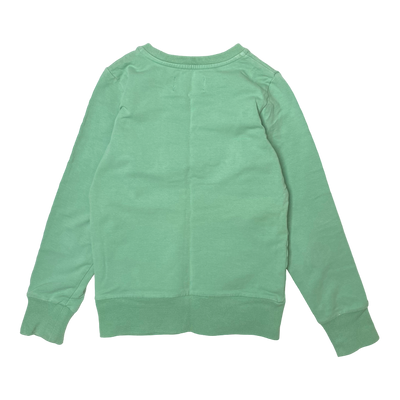 Gugguu sweatshirt, pistachio | 134cm