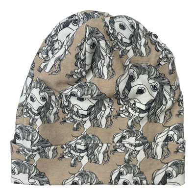 Metsola tricot beanie, dog | 0-1y