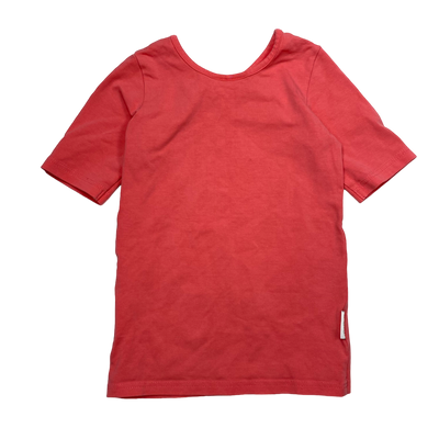 Gugguu t-shirt, coral pink | 116cm