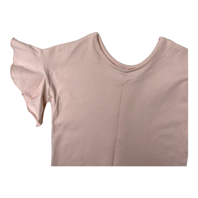 Gugguu frill t-shirt, pink | 110cm