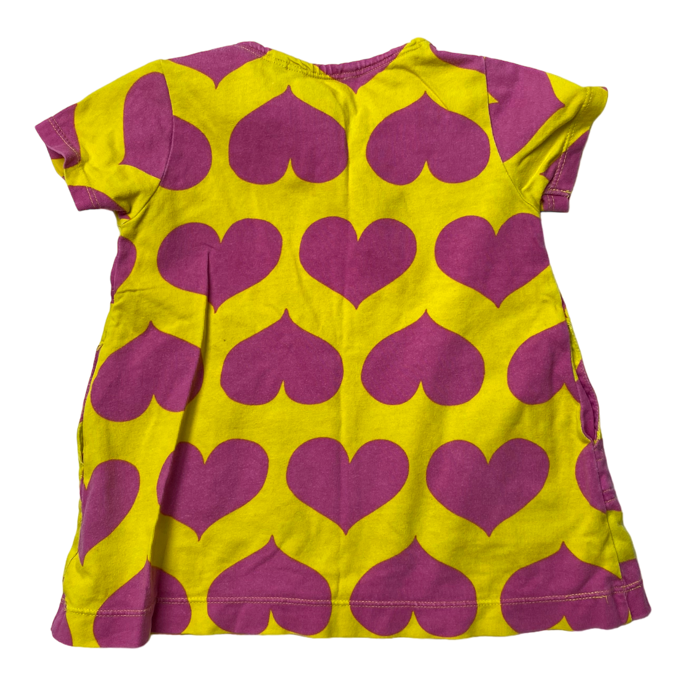 Marimekko dress, hearts | 86cm