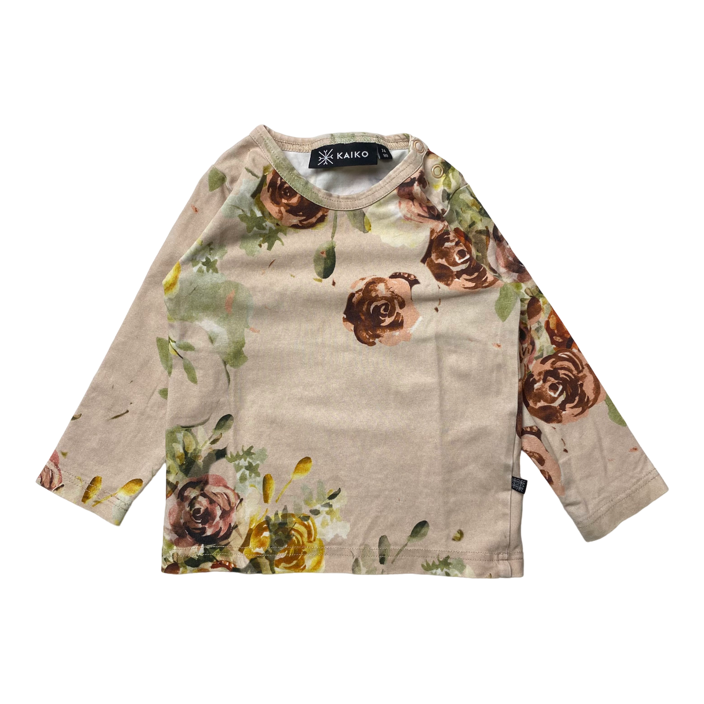 Kaiko shirt, rose yard | 74/80cm