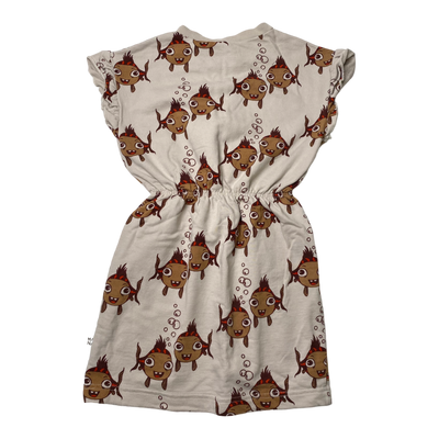 Mainio dress, gold fish | 110/116cm