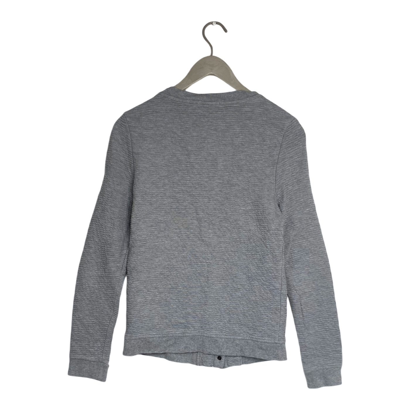 Armedangels sweat cardigan shirt, grey | woman S