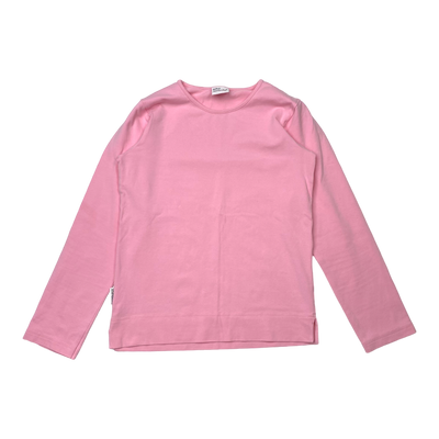 Metsola basic shirt, pink | 140cm