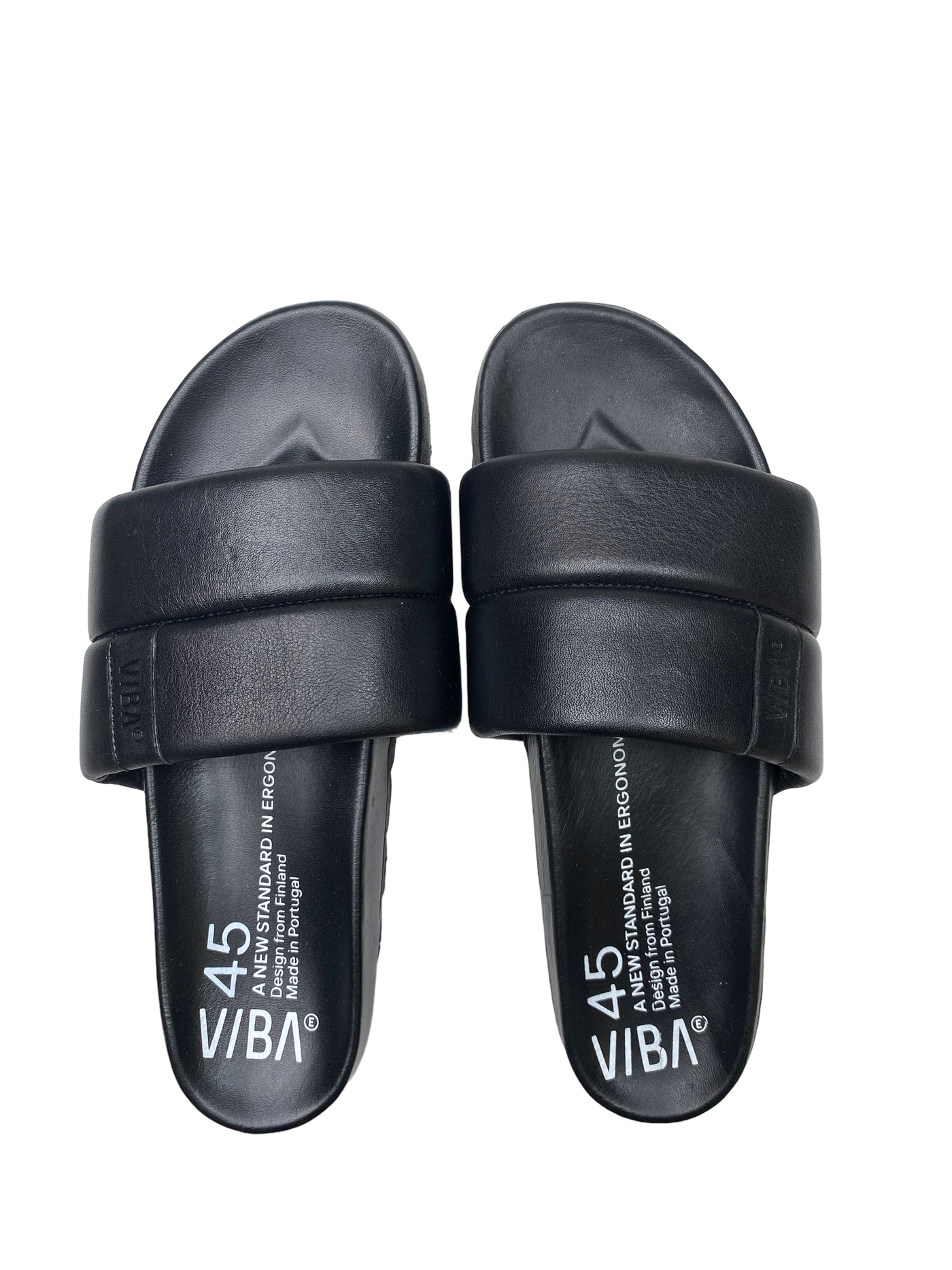 VIBAe Porto leather sandals, black | 38