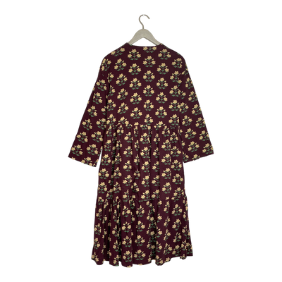 Mainio button dress, flower | woman XS