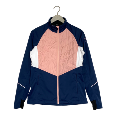 Halti tripla hybrid jacket, midnight blue/pink | woman 38