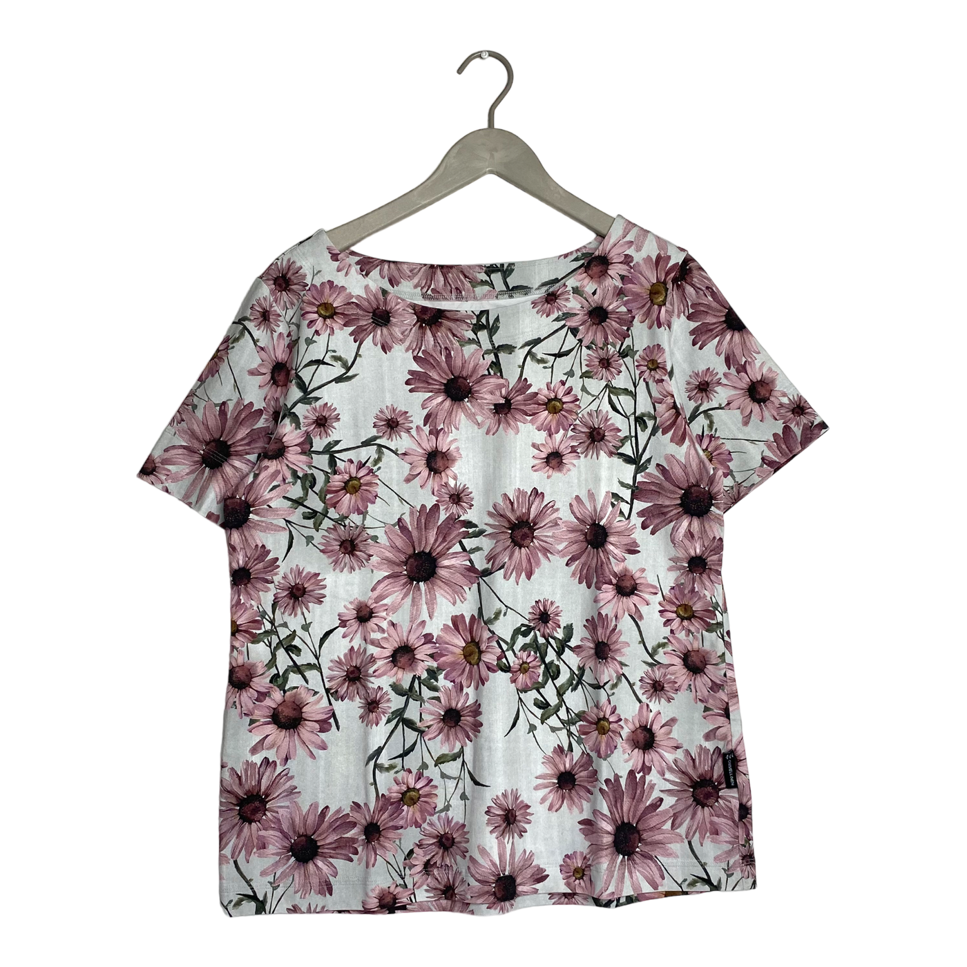 Ommellinen luotto t-shirt, flowers | woman XL